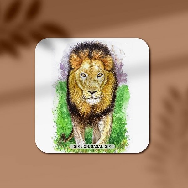 Lion coaster