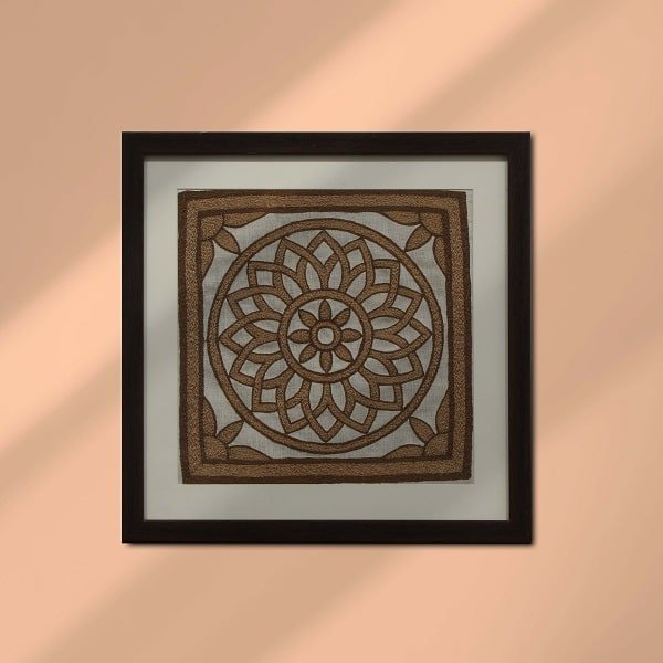 Radial Geometry Embroidery Frame