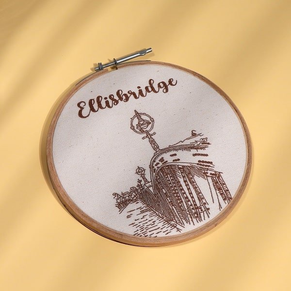 The Ellisbridge Embroidery Hoop